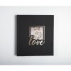 Exacompta 16506E Álbum de fotos 60 páginas negro 29x32cm - Love