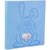 Exacompta álbum de fotos TEDDY 29x32 cm 60 páginas azul con motivo conejo