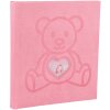 Exacompta 16566E Álbum de fotos TEDDY 29x32 cm 60 páginas tapa blanca osito rosa
