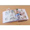 Exacompta 16566E Álbum de fotos TEDDY 29x32 cm 60 páginas tapa blanca osito rosa