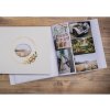 Exacompta 16732E Álbum de fotos 60 páginas blancas Diseño Ringflower Blanco