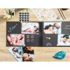 Exacompta 16801E Set Scrapbooking con álbum de fotos 32x22 cm SCRAP ADDICT Negro