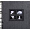 Exacompta 16841E Álbum espiral 60 páginas negro Pasión 32x32 cm negro