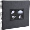 Exacompta 16841E Álbum espiral 60 páginas negro Pasión 32x32 cm negro