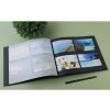 Exacompta 16985E Álbum de fotos ARAMY 37x29 cm 40 páginas negro