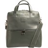 Exacompta 17236E Mochila para portátil Lady Exactive cuero 33x35x16 cm Gris 14 pulgadas