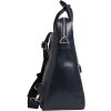 Exacompta 17237E Mochila ordenador Lady Exactive cuero 33x35x16 cm azul marino
