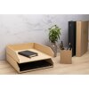 Exacompta 17602E Álbum de fotos con mecanismo de anillas 60 páginas negro 32x26x4 cm Beige