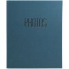 Exacompta 17603E Álbum de fotos mecanismo de anillas 60 páginas negro 32x26x4cm azul-verde
