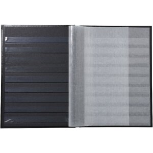 Exacompta 26143E Álbum para sellos media piel 32 páginas 22,5x30,5 cm rojo