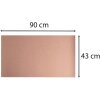 Exacompta 29163E Cojín de escritura 43x90 cm flexible PU bicolor Gris Nude