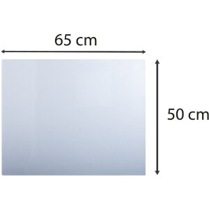 Exacompta 29630E Bloc de notas 50x65 cm PVC flexible Cristal Transparente