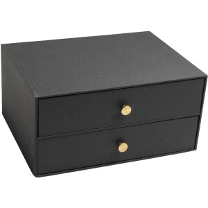Exacompta Box 2 cajones OfficeByMe negro