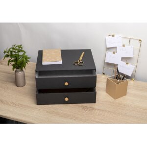Exacompta Box 2 cajones OfficeByMe negro
