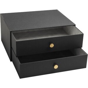 Exacompta Box 2 cajones OfficeByMe negro