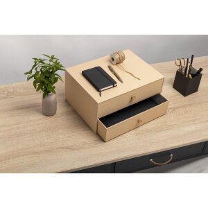 Cajón 2 cajones OfficeByMe Beige