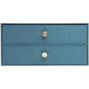 Exacompta Box 2 cajones OfficeByMe Azul