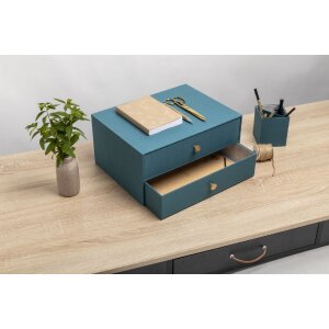 Exacompta Box 2 cajones OfficeByMe Azul