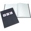 Exacompta 47681E Libro de visitas ME & YOU 27x22 cm 100 páginas borde dorado negro