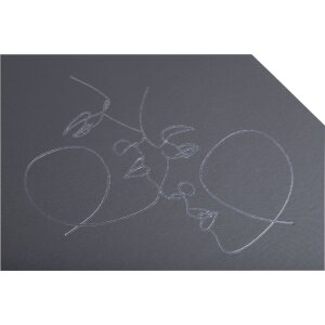 Exacompta 47688E Libro de visitas 100 páginas 27x22cm color marfil negro