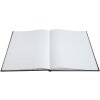 Exacompta 47688E Libro de visitas 100 páginas 27x22cm color marfil negro