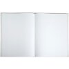 Exacompta 47689E Libro de visitas 100 páginas plata 27x22cm marfil