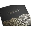 Exacompta libro de visitas ARAMY 27x22 cm 100 páginas borde dorado negro