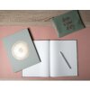 Exacompta 47982E Libro de Visitas 100 páginas Oro Elipse Verde 27x22cm