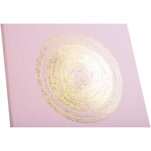 Exacompta 47983E Libro de Visitas Elipse Rosa 100 páginas dorado 27x22 cm