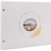 Exacompta 60232E Álbum de rosca 40 páginas blancas Diseño Ringflower Blanco