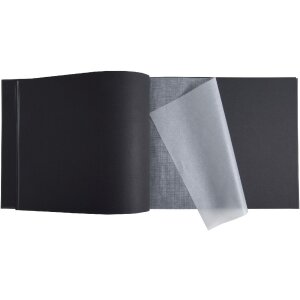 Exacompta 60248E Tornillo álbum 40 páginas negro 37x29cm Art negro