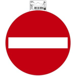 Exacompta signo Dirección prohibida 20 cm