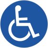 Señalización de aparcamientos para personas con discapacidad/permiso de minusválidos graves