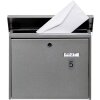 Exacompta 67185E Señal informativa autoadhesiva aluminio número 5 gris 2,5x4,4 cm
