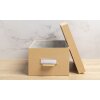 Exacompta 79602E Juego de 3 cajas de almacenaje Office by me Beige