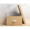 Exacompta 79602E Juego de 3 cajas de almacenaje Office by me Beige