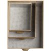 Exacompta 79602E Juego de 3 cajas de almacenaje Office by me Beige