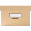 Exacompta 79602E Juego de 3 cajas de almacenaje Office by me Beige