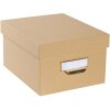 Exacompta 79602E Juego de 3 cajas de almacenaje Office by me Beige