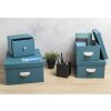 Exacompta 79603E Juego de 3 cajas Office by Me azul-verde