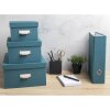 Exacompta 79603E Juego de 3 cajas Office by Me azul-verde