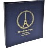 Exacompta 96114E Carpeta de anillas para 100 medallas de recuerdo Azul marino 24,5x25 cm