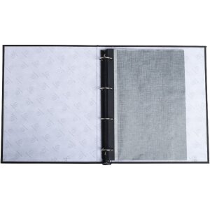 Exacompta 17601E Álbum de fotos mecanismo de anillas 60 páginas negro
