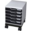 Exacompta 326714D Ruedas para cajoneras Modulo Negro Oficina