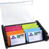 Exacompta 68198D Tarjetero para tarjetas de visita Topline negro
