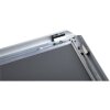 Exacompta 8294358D Marco para póster de pared de aluminio A2 Exacryl plata