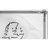 Exacompta 8194358D Marco mural para póster A1 Aluminio Exacryl plata