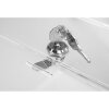 Exacompta 89258D Urna con cerradura 21x21x21cm con tapa cabeza A5 cristal