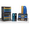 Exacompta Mag Cube revistero Neo Deco cobre oro A4+ plástico reciclado