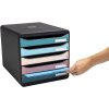 Exacompta 309606D Cajonera Big Box 5 cajones Scandi colores surtidos